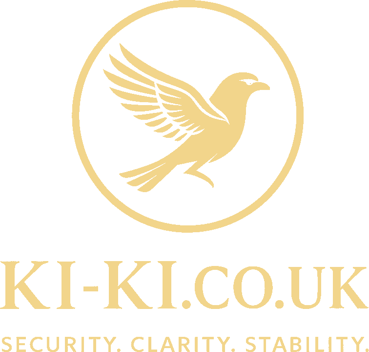 Ki-Ki.co.uk guardian kite crest in gold